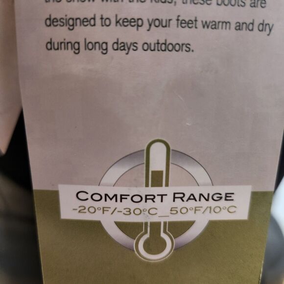 Muck Boot Element Kids Snow Boots – Youth Size 6 – Black & Pink – Rated to -20°F - Picture 2 of 11